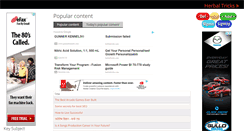 Desktop Screenshot of herbaltricks.com